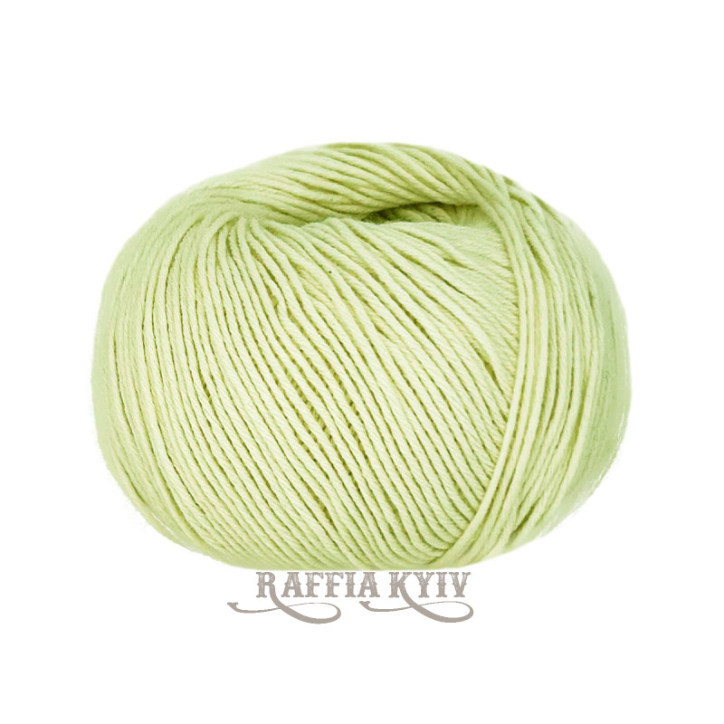 Пряжа Lana Gatto Cashcot 31286 (Green Tea) — зеленый чай, хлопок с кашемиром