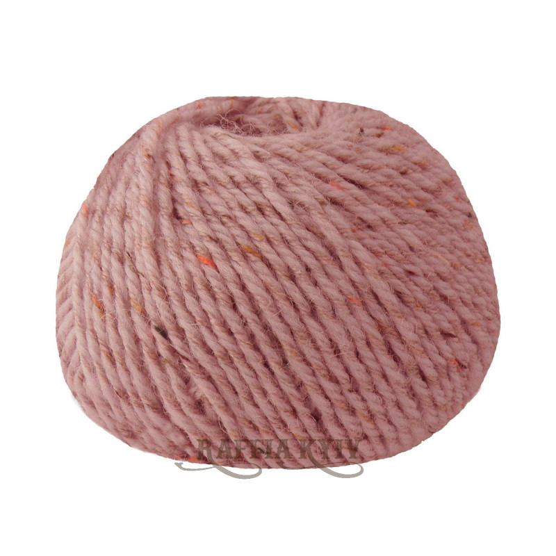 Lana Gatto Everest yarn 14393 (Rosa Carne / Rolo) — Nude Pink, 95% Tweed Virgin Wool, 5% Viscose