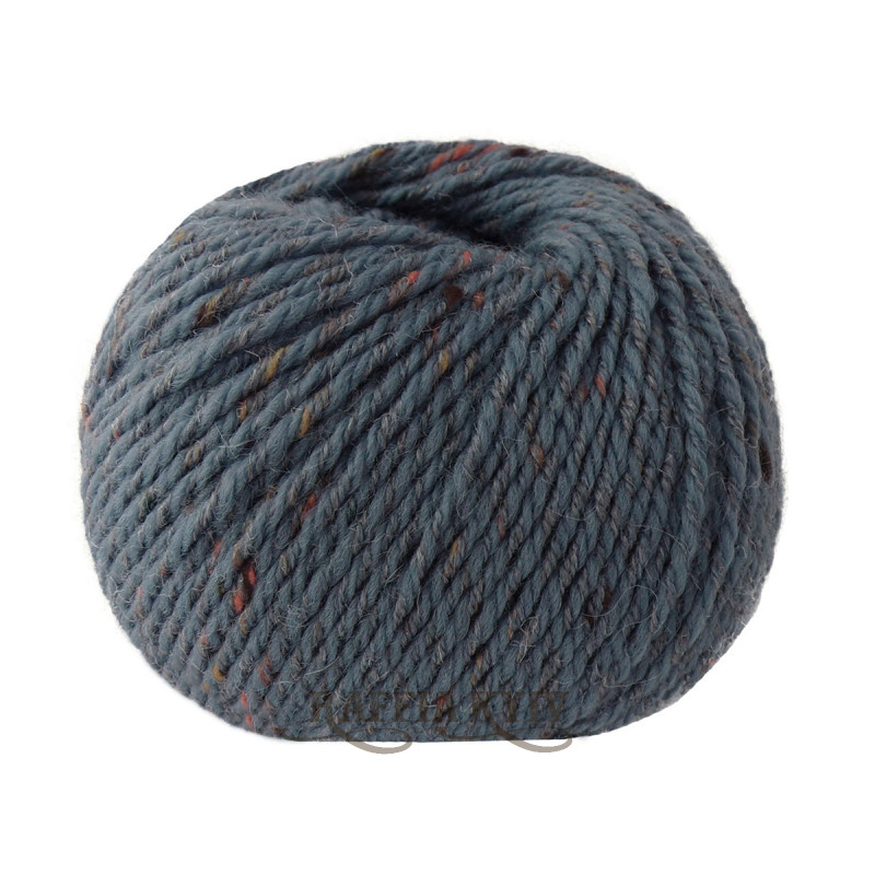 Lana Gatto Everest yarn 14610 (Grey / Gasperina) — Grey, 95% Tweed Virgin Wool, 5% Viscose