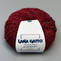 Lana Gatto Everest yarn, Ripe Cherry, 50g