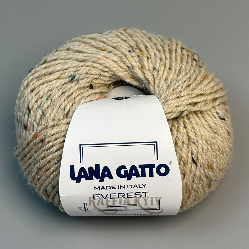Lana Gatto Everest yarn 30476 (Corda) — Cord, Tweed Wool