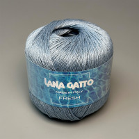 Пряжа Lana Gatto Fresh, светло-голубая