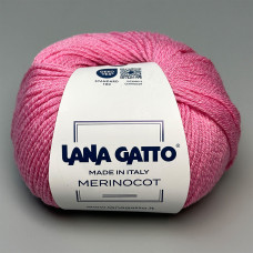 Пряжа Lana Gatto Merinocot 14094 (Rosa/Rivara)