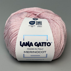 Lana Gatto Merinocot yarn 14532 (Rosa/Rollo)