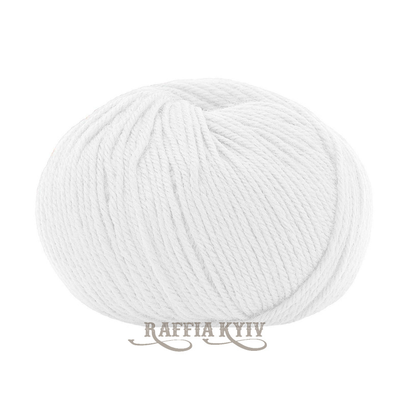 Пряжа Lana Gatto Misina 08000 (Bianco)