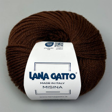 Lana Gatto Misina yarn 10040 (Marrone)