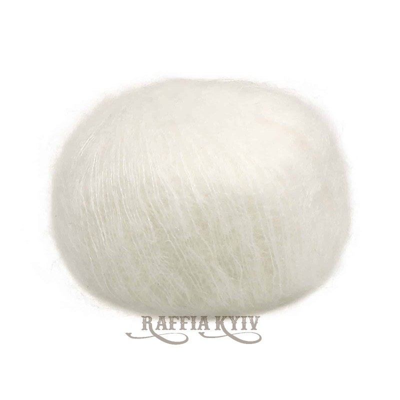 Пряжа Lana Gatto Mohair Royal 01650 (Naturale)