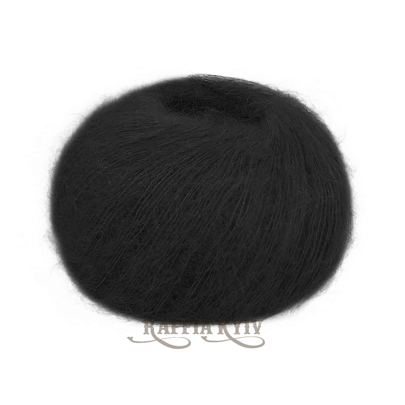Lana Gatto Mohair Royal yarn 05000 (Nero)