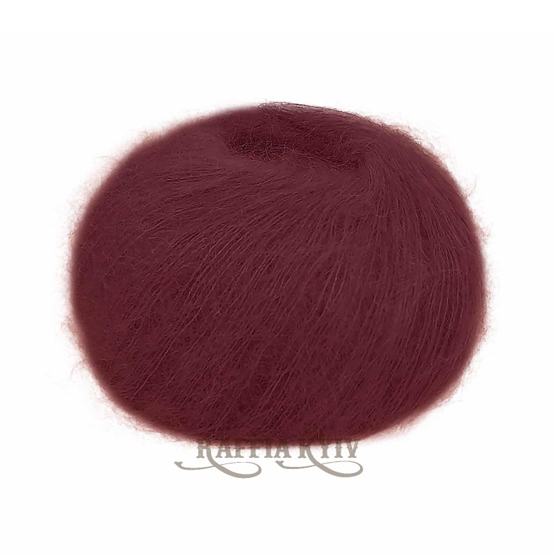 Пряжа Lana Gatto Mohair Royal 31457 (Burgundy)
