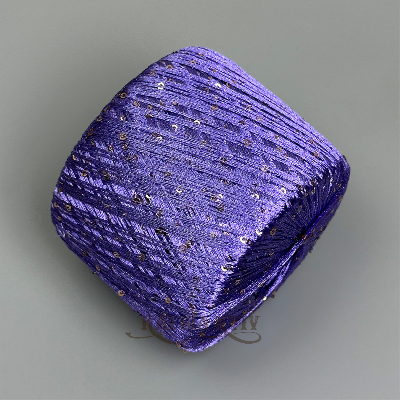 Пряжа з паєтками Lana Gatto Paillettes 30788 (Viola)