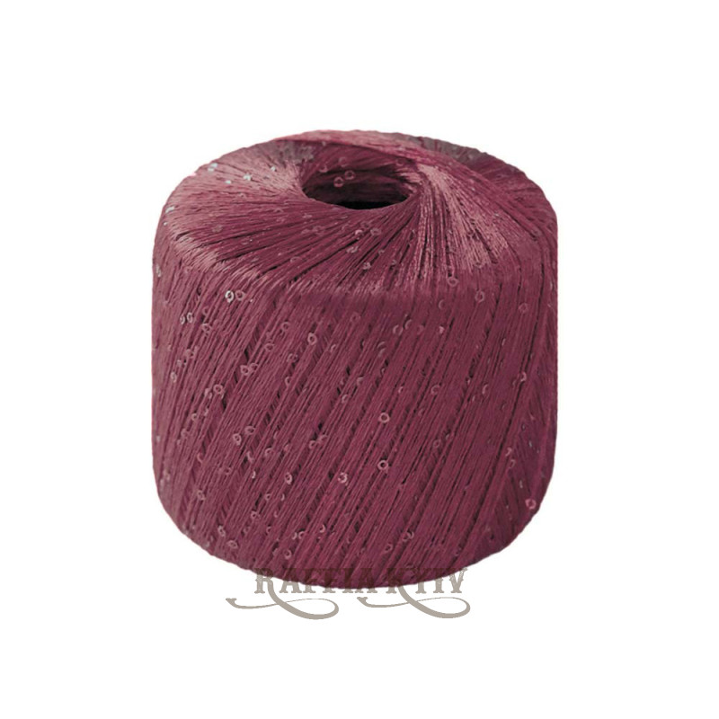 Пряжа з паєтками Lana Gatto Paillettes 31157 (Borgogna)
