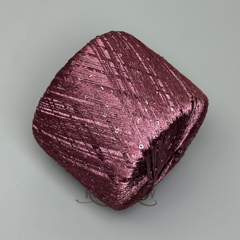 Пряжа з паєтками Lana Gatto Paillettes 31157 (Borgogna)
