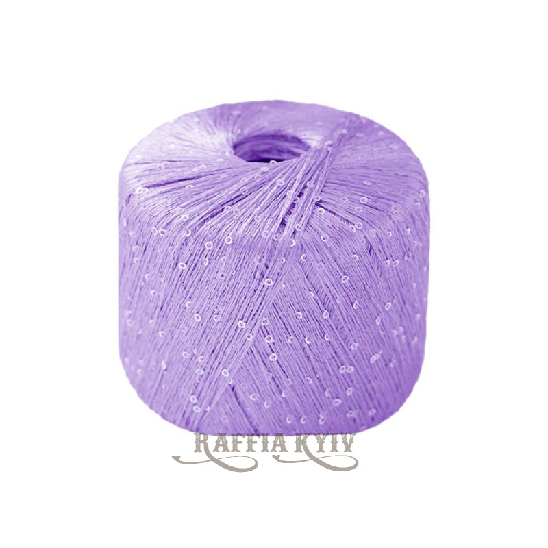Пряжа з паєтками Lana Gatto Paillettes 31158 (Lilla)
