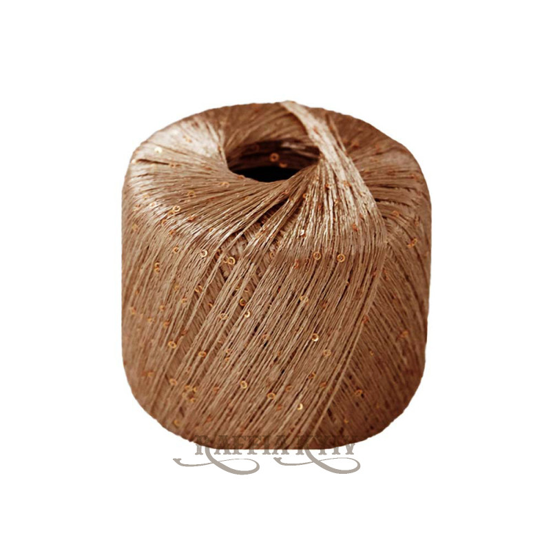 Пряжа з паєтками Lana Gatto Paillettes 31159 (Caramello)