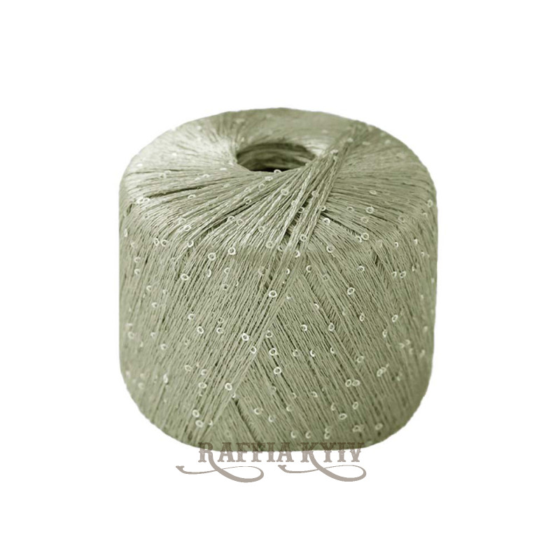 Пряжа з паєтками Lana Gatto Paillettes 31161 (Salvia)