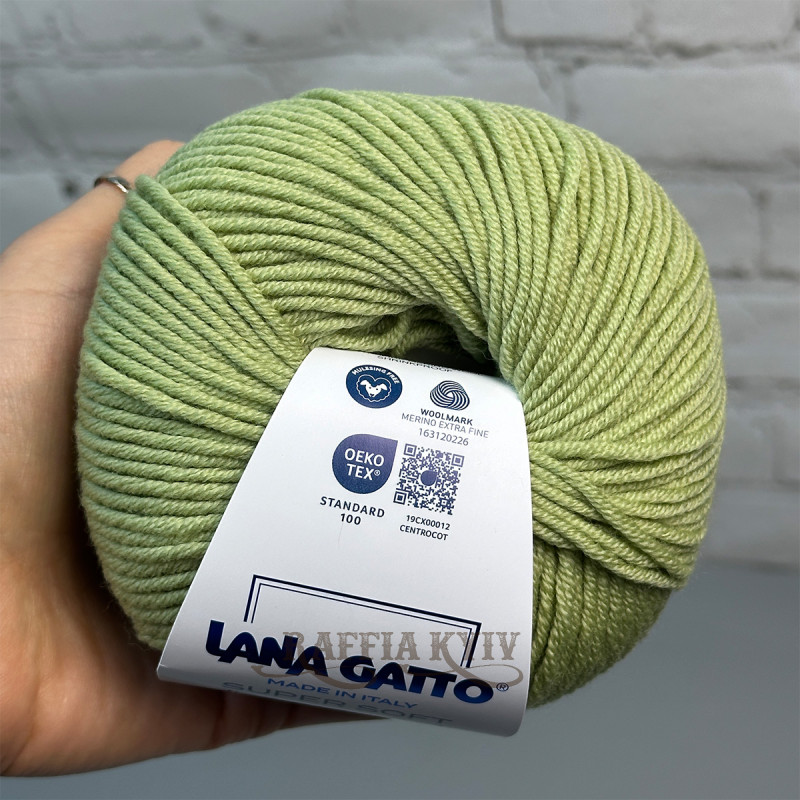Lana Gatto Super Soft Yarn, Pistachio