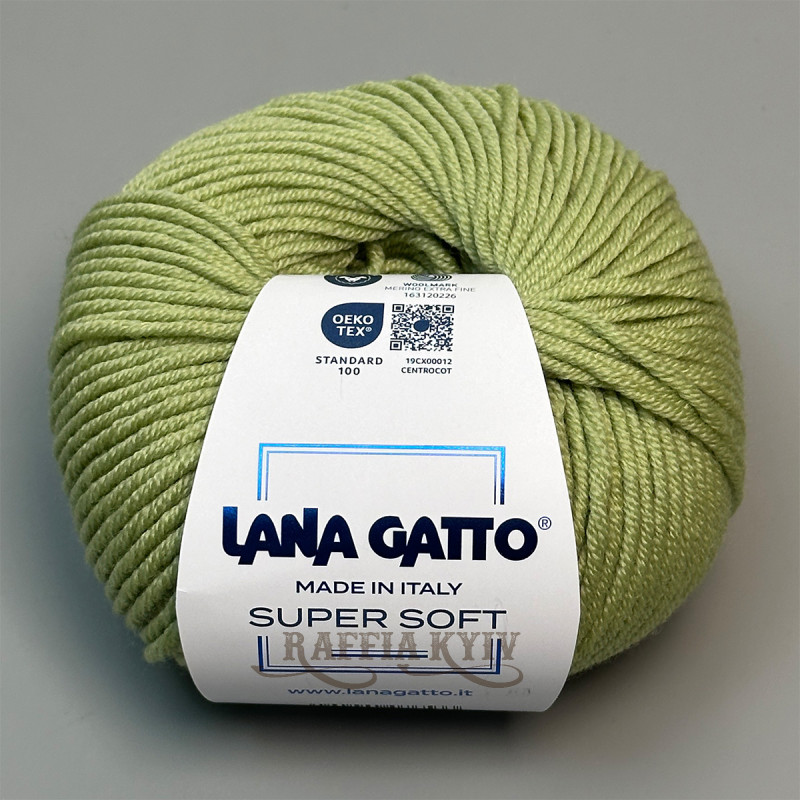Lana Gatto Super Soft Yarn, Pistachio