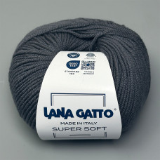 Пряжа Lana Gatto Super Soft, графітова