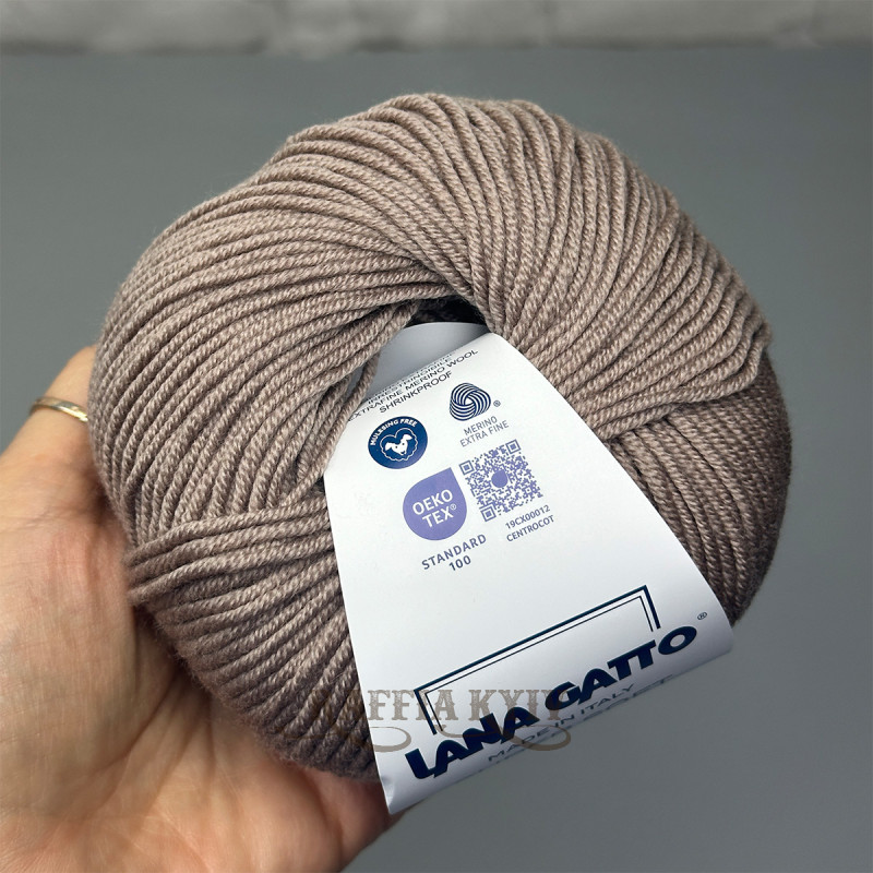 Пряжа Lana Gatto Super Soft, ореховая