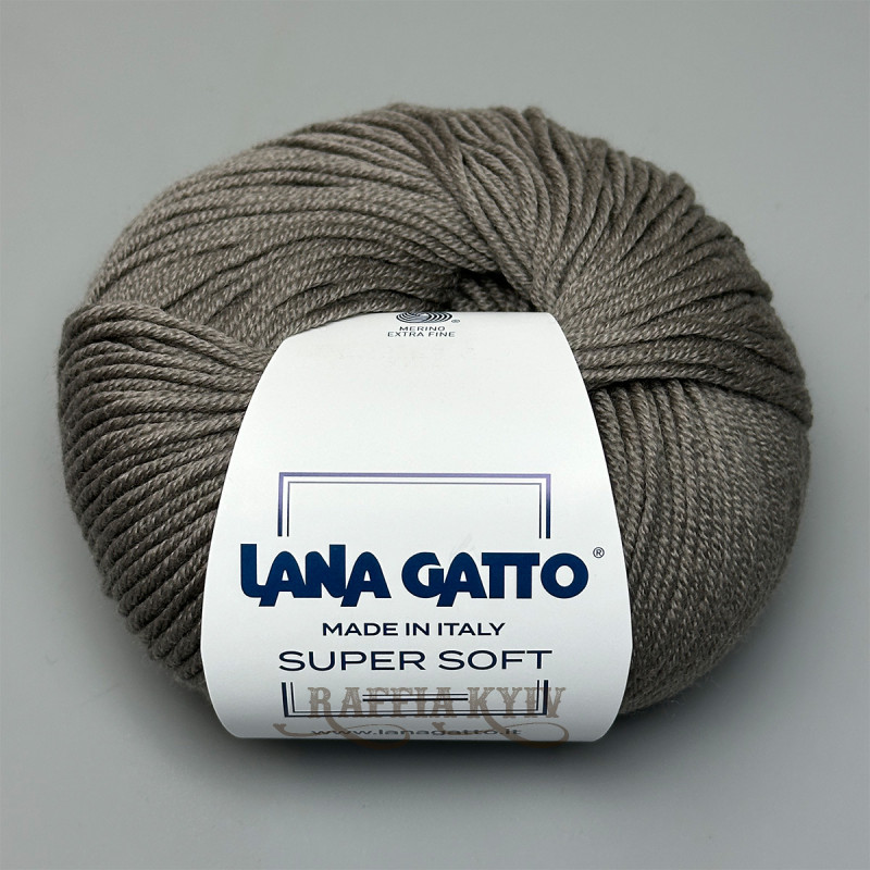 Пряжа Lana Gatto Super Soft, терракотовая