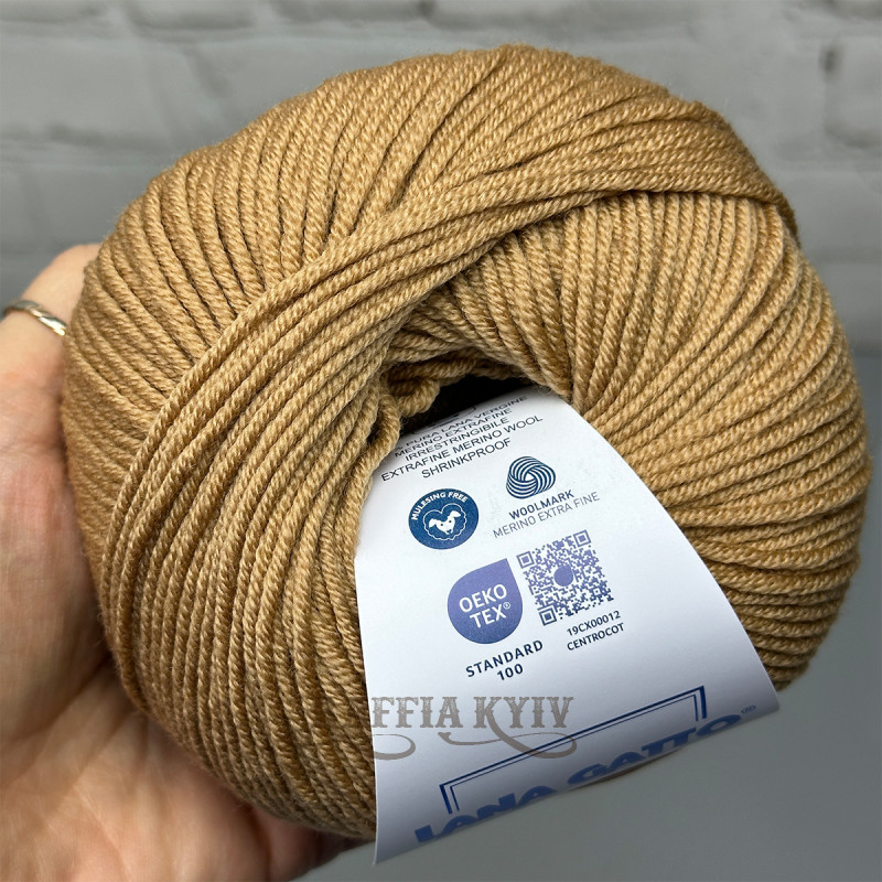 Пряжа Lana Gatto Super Soft, карамельная