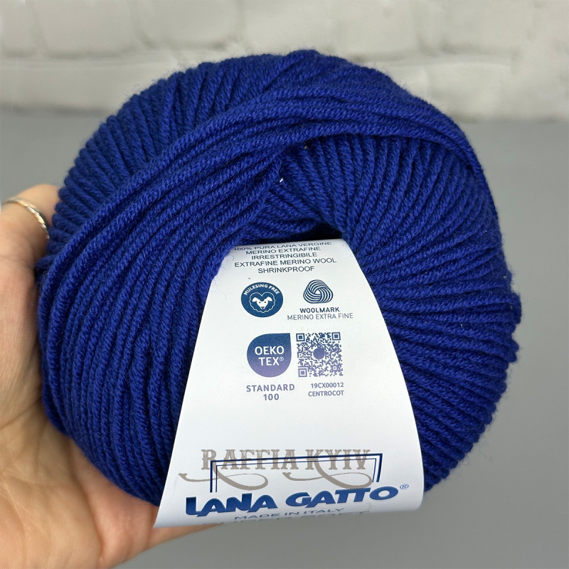Lana Gatto Super Soft Yarn, Sapphire