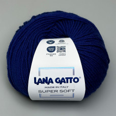 Пряжа Lana Gatto Super Soft, електрик