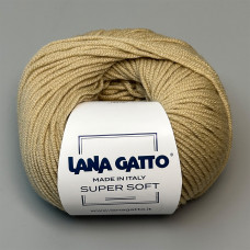 Пряжа Lana Gatto Super Soft, кемел