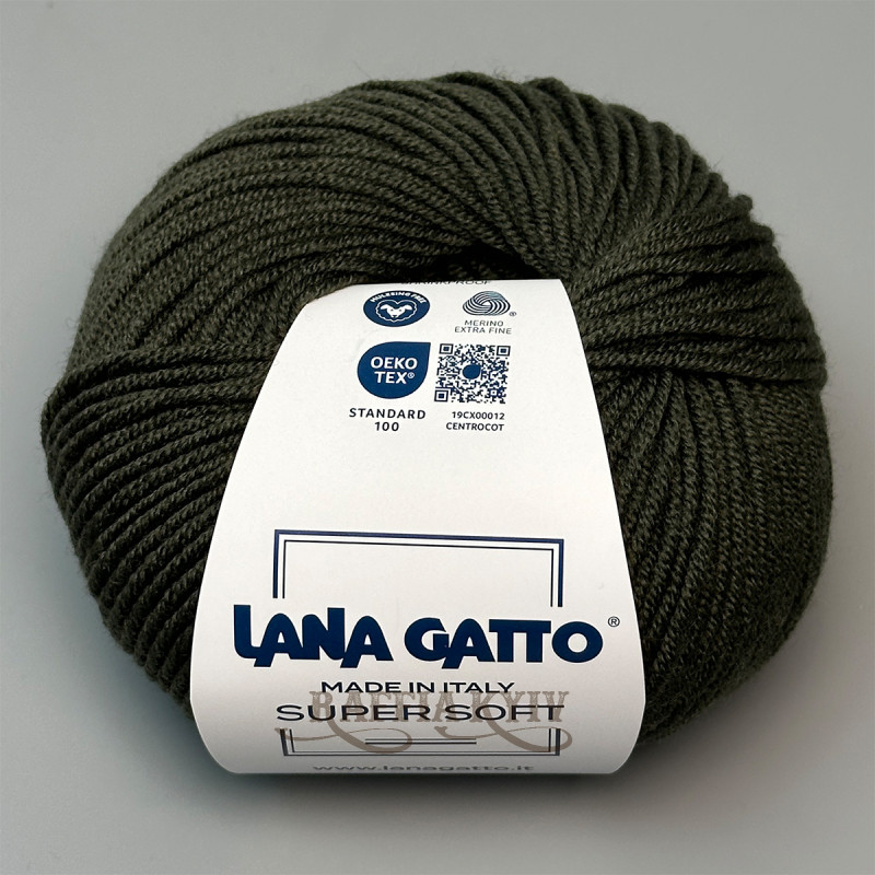 Lana Gatto Super Soft Yarn, Moss