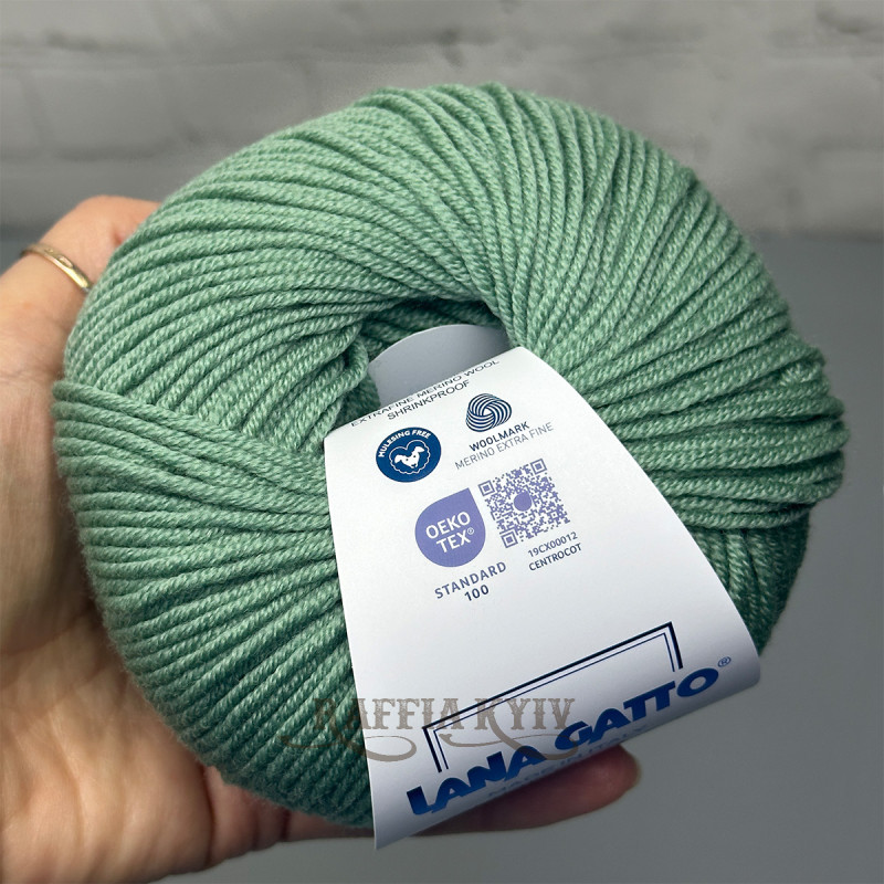 Lana Gatto Super Soft Yarn, Sage