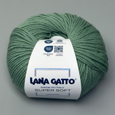 Пряжа Lana Gatto Super Soft, шалфей