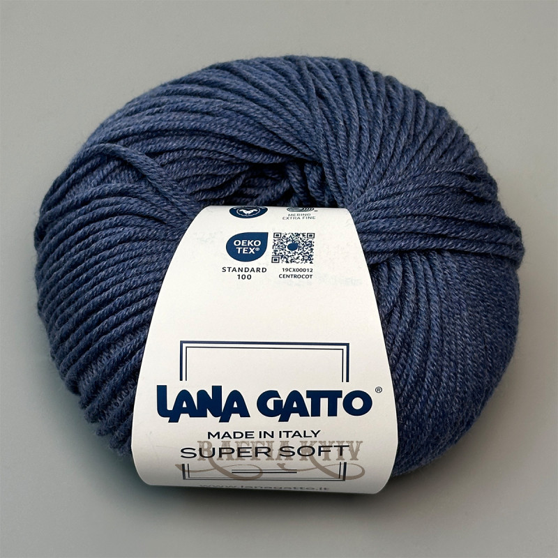 Lana Gatto Super Soft Yarn, Jeans